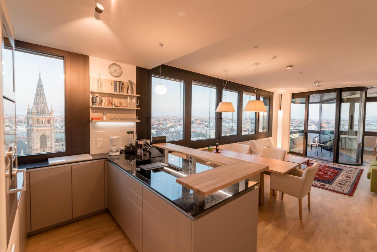 Skyflats Vienna - Rooftop Apartments Exterior foto
